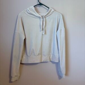 ❤️SO Pale Pink Long Sleeve Cropped Hoodie